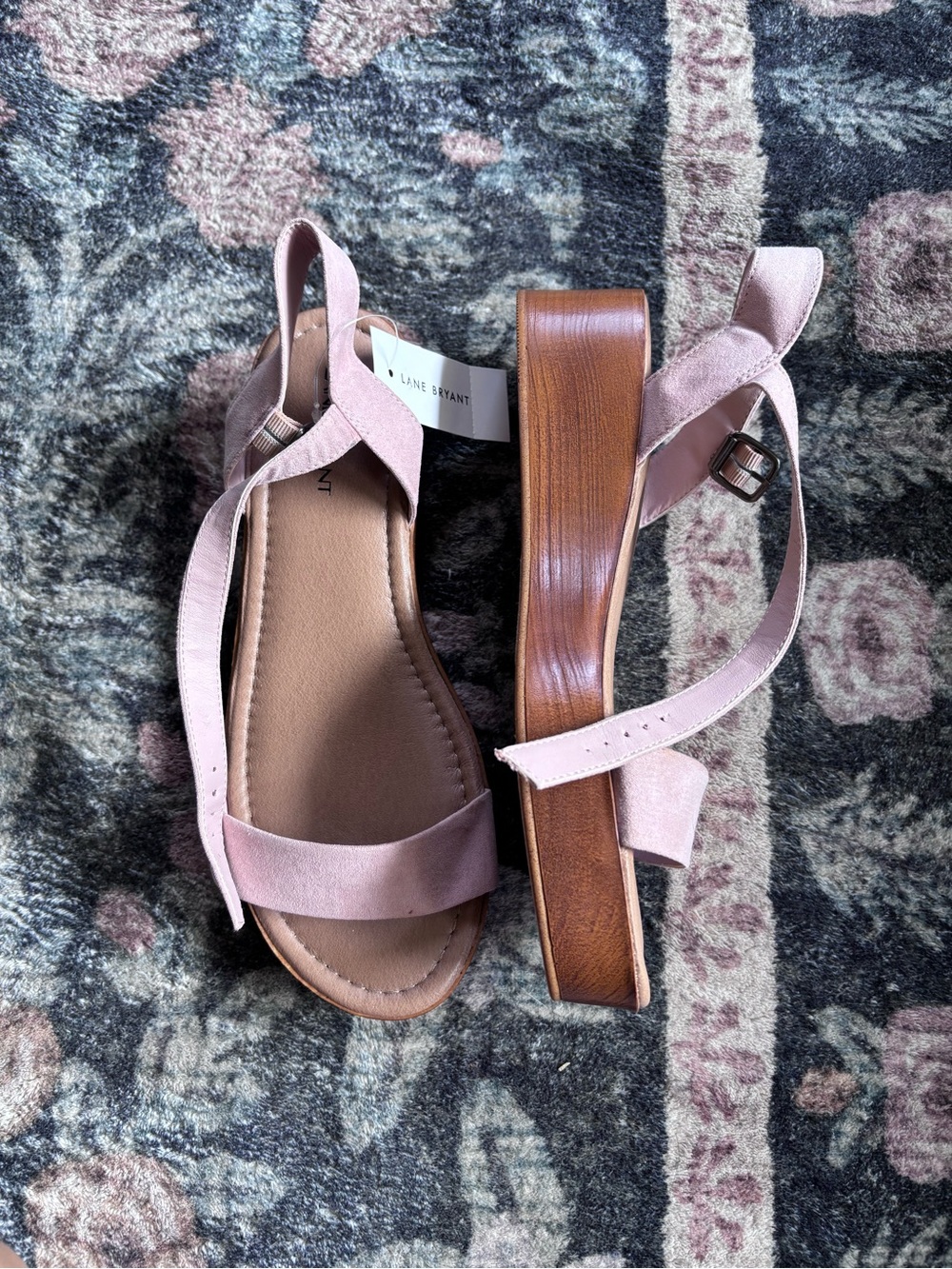 Lane Bryant Pink Sandals